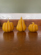 Beeswax Pumpkin Candles