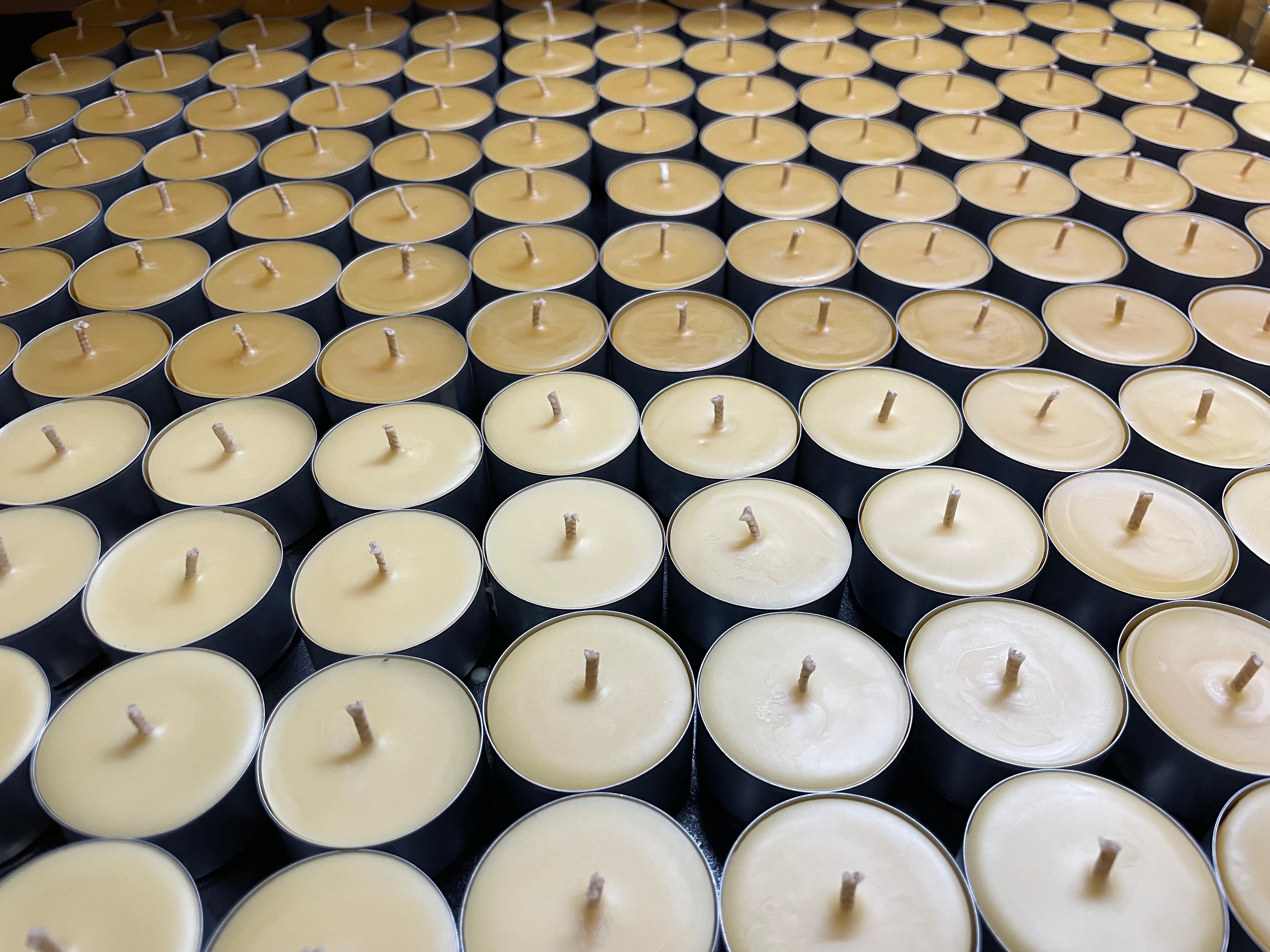 Beeswax Tealight Candles - Buy in bulk