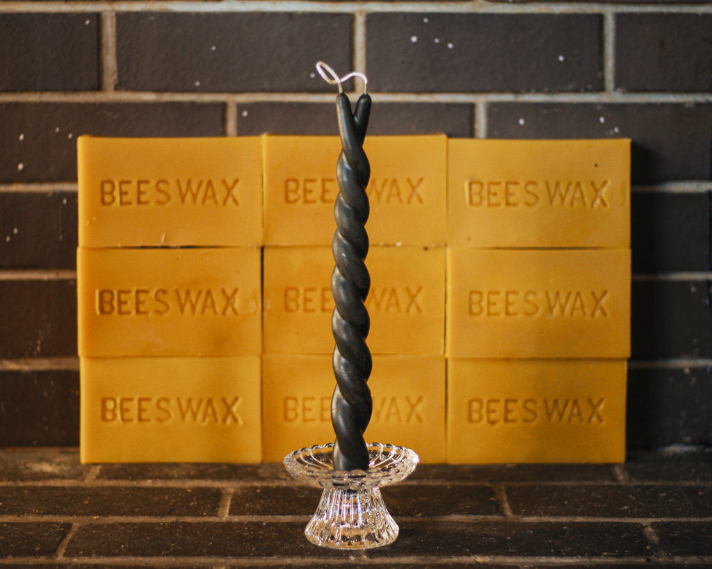 SECONDS - Twin Flame | Twisted Slim Candlestick | Hand-dipped & Hand-formed