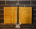 SECONDS - Twin Flame | Twisted Slim Candlestick | Hand-dipped & Hand-formed