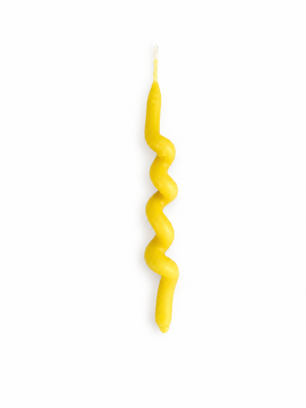 Twirled Wish & Wonder Candlesticks | Hand-dipped & Hand-formed | Beeswax Birthday Candles