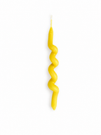 Twirled Wish & Wonder Candlesticks | Hand-dipped & Hand-formed | Beeswax Birthday Candles