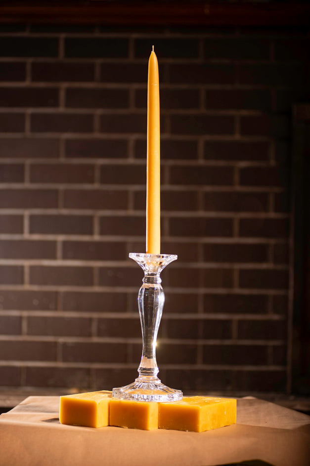 waxing-and-raining-beeswax-classic-candlesticks-natural-2